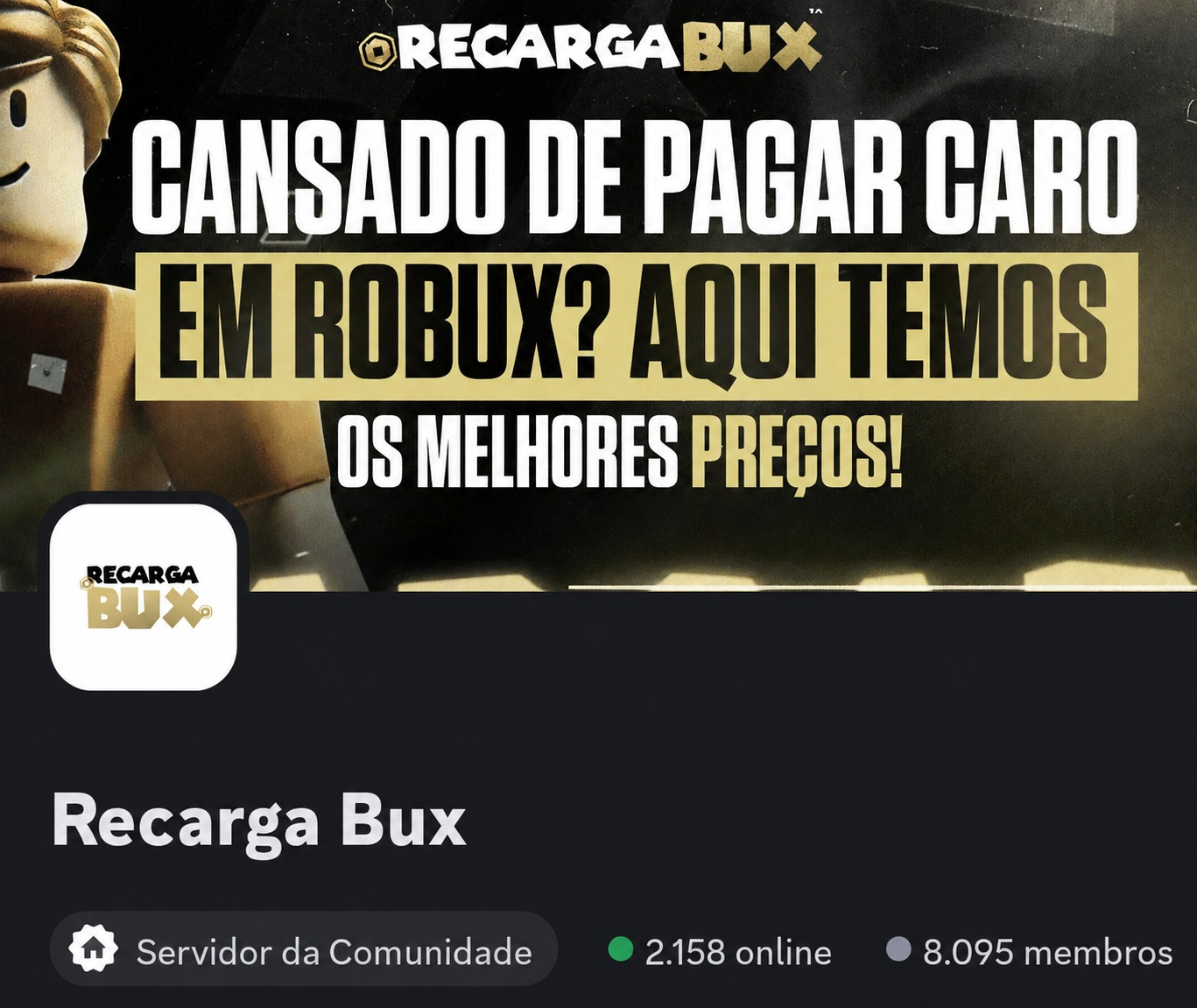 Entre no nosso Discord